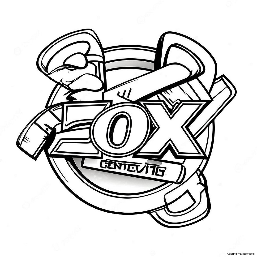 Página Para Colorear Del Logo De 20th Century Fox 23725