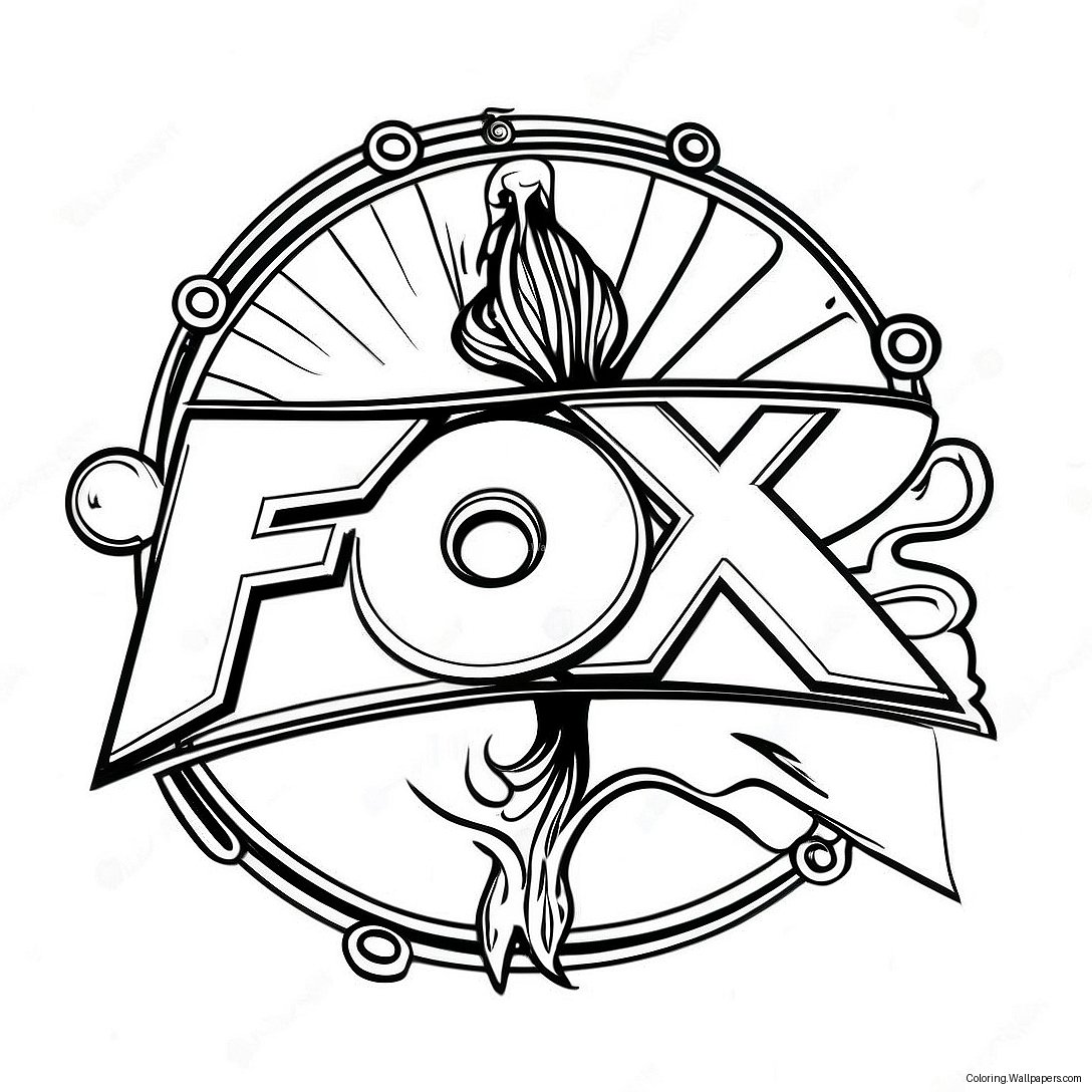 Página Para Colorear Del Logo De 20th Century Fox 23728