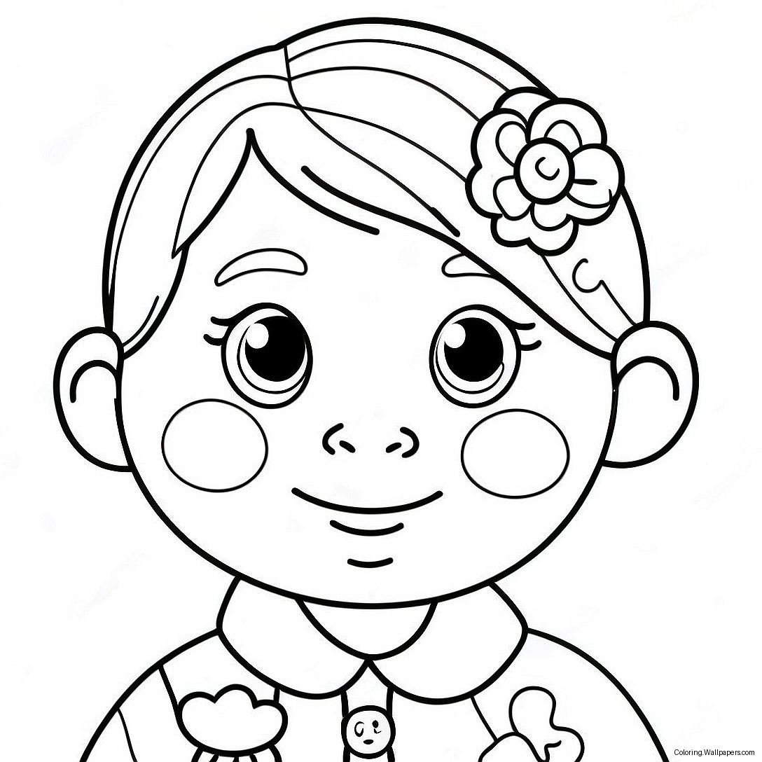 3 Year Olds Coloring Page 39287