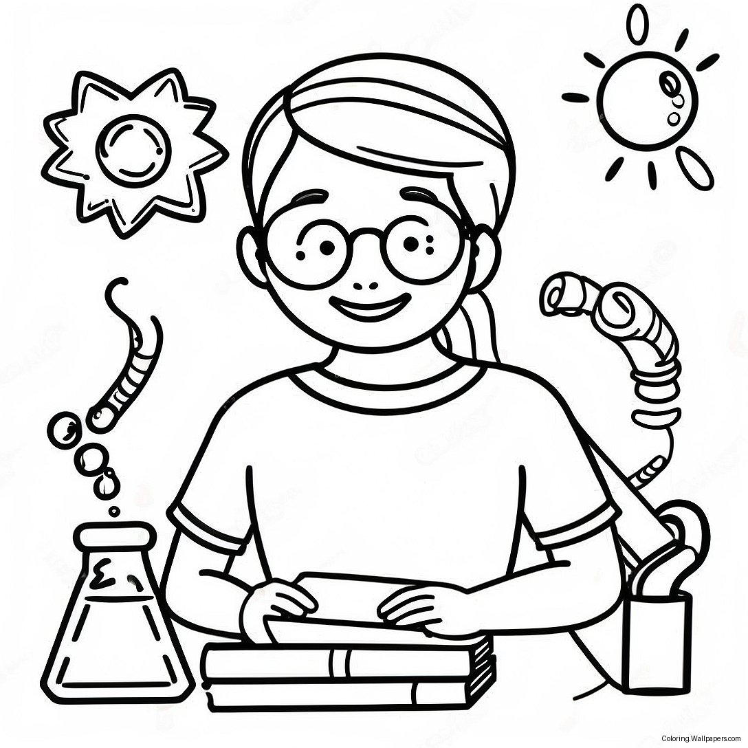 5th Grade Science Coloring Page 35232