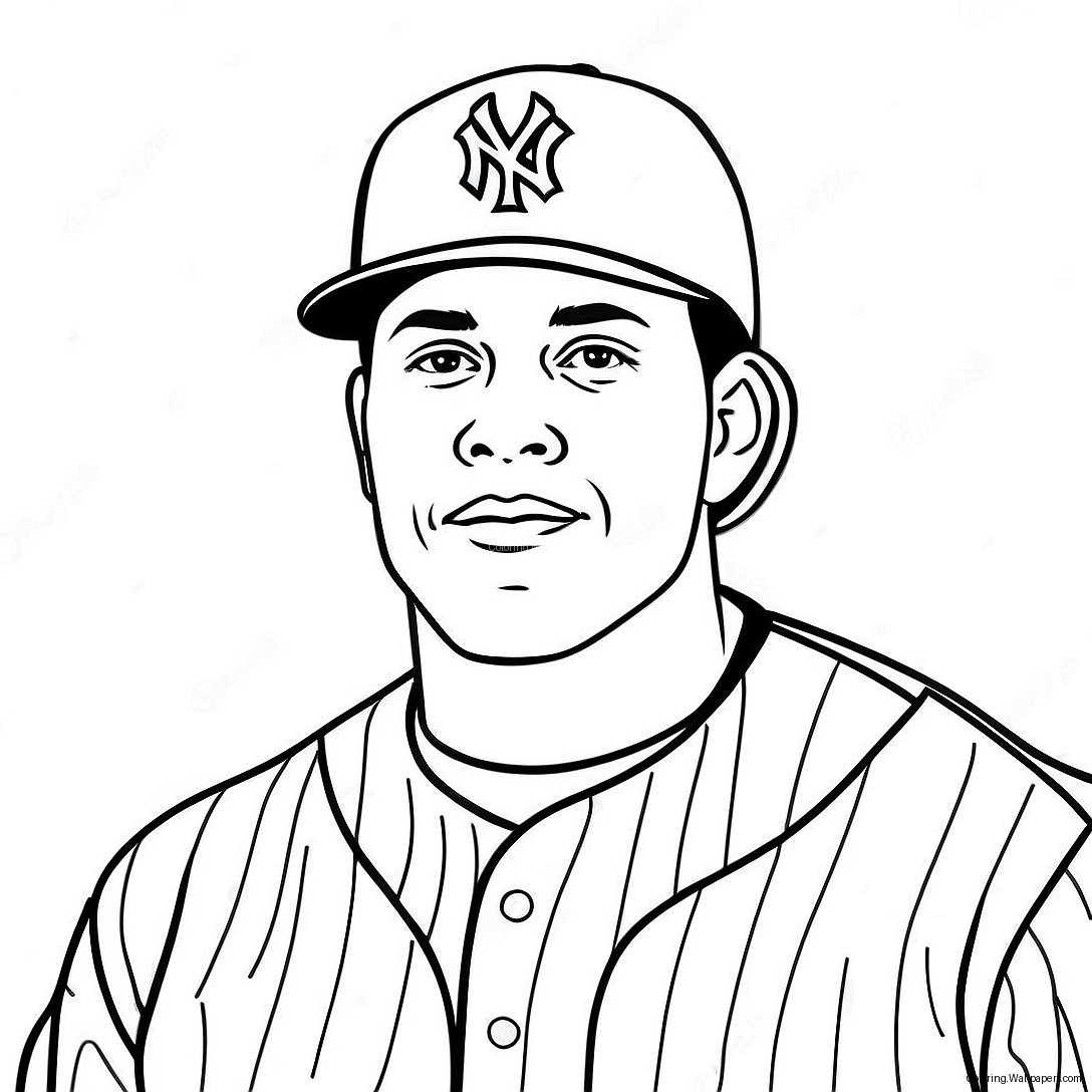 Aaron Judge Målarbild 32898