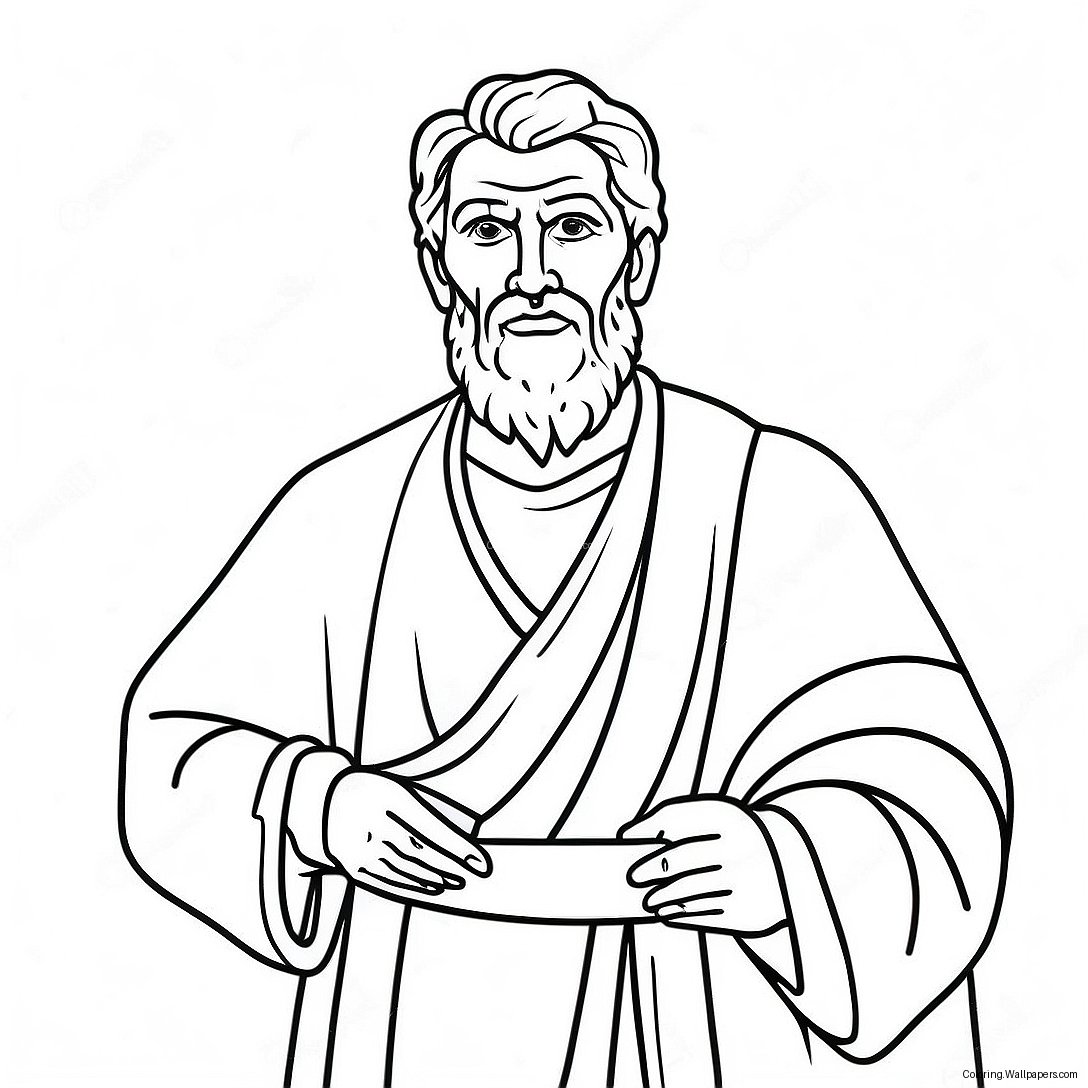 Abraham Coloring Page 8854