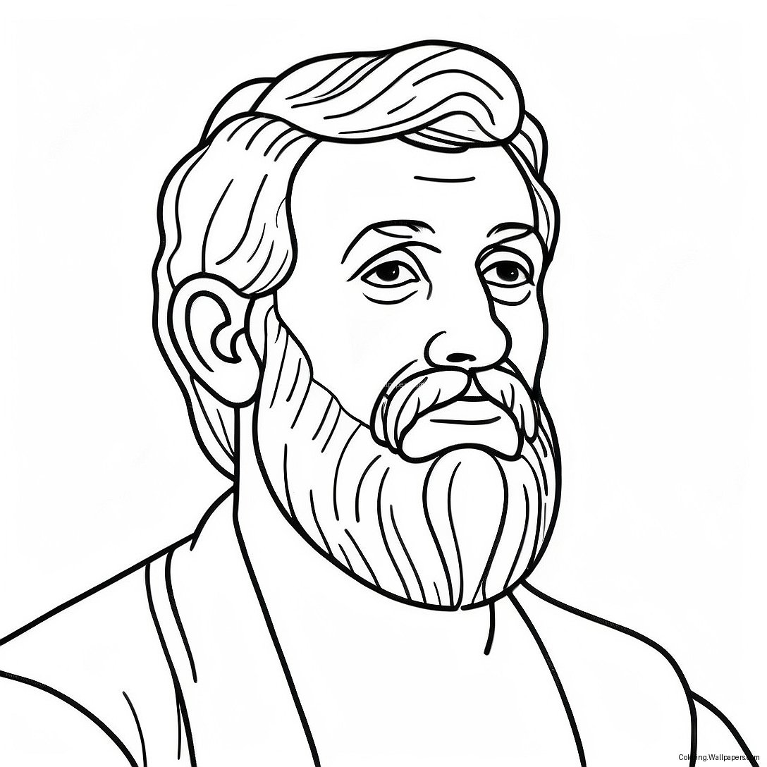 Página Para Colorear De Abraham 8856