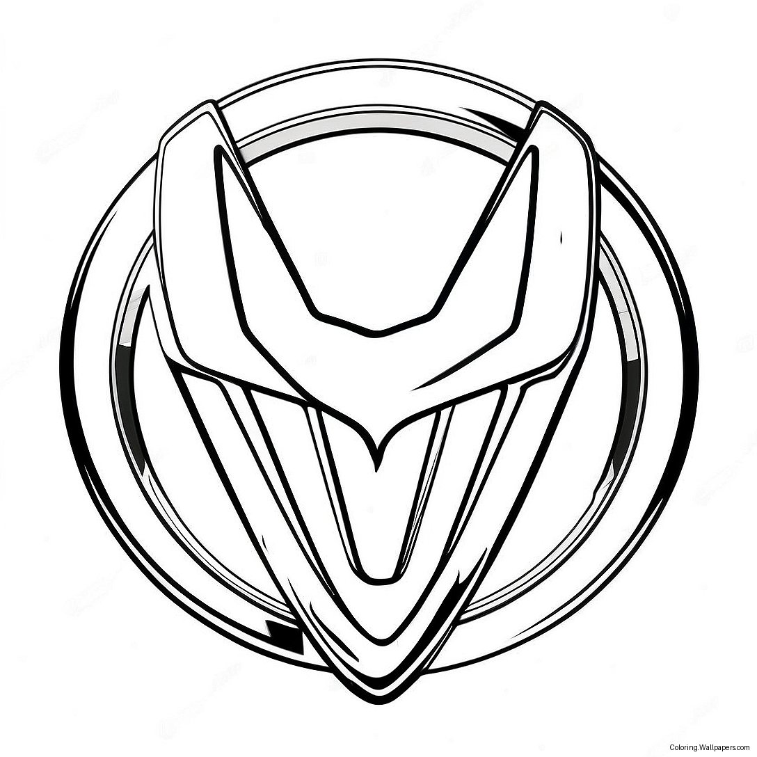 Acura Logo Coloring Page 45787