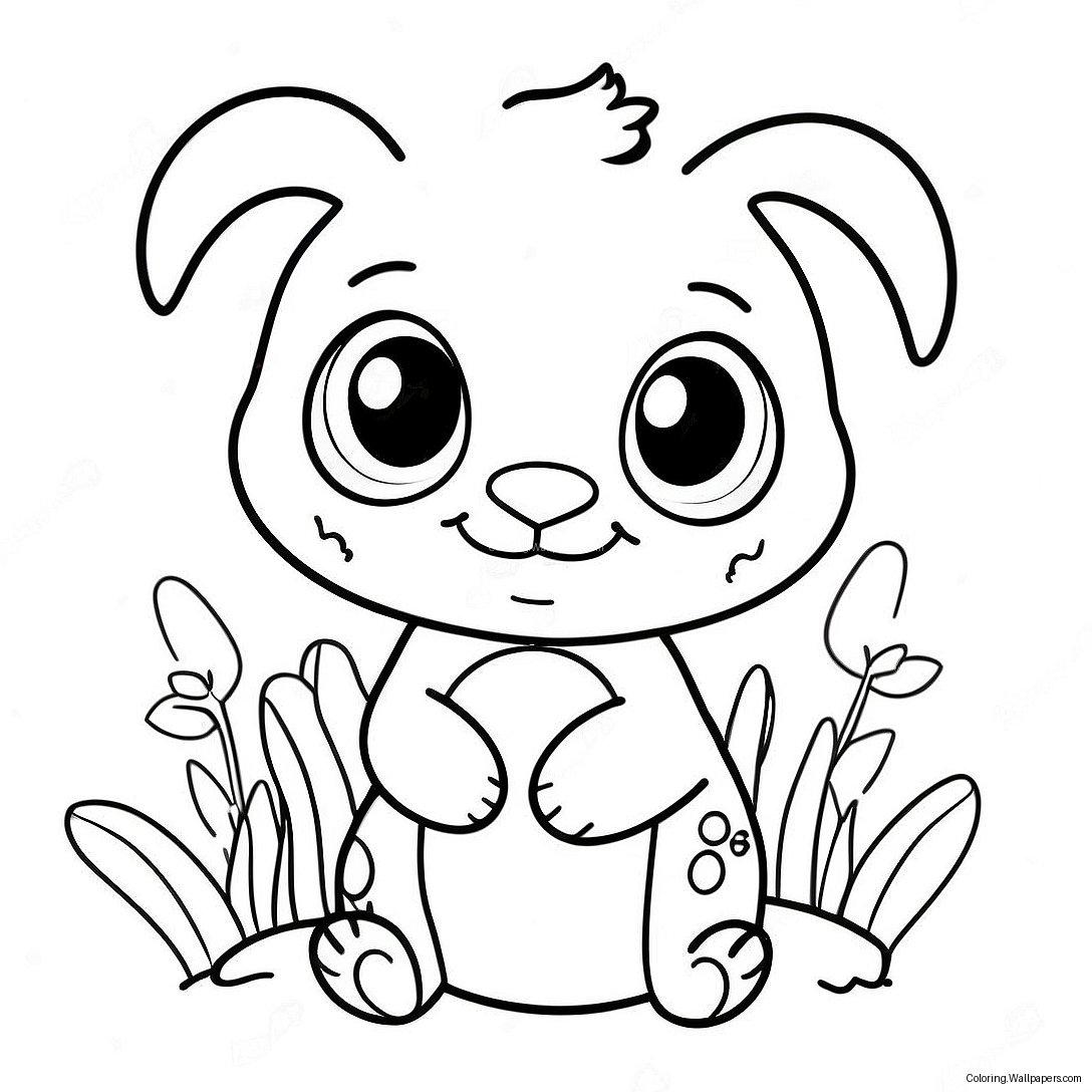 Adorable Animals Coloring Page 26490