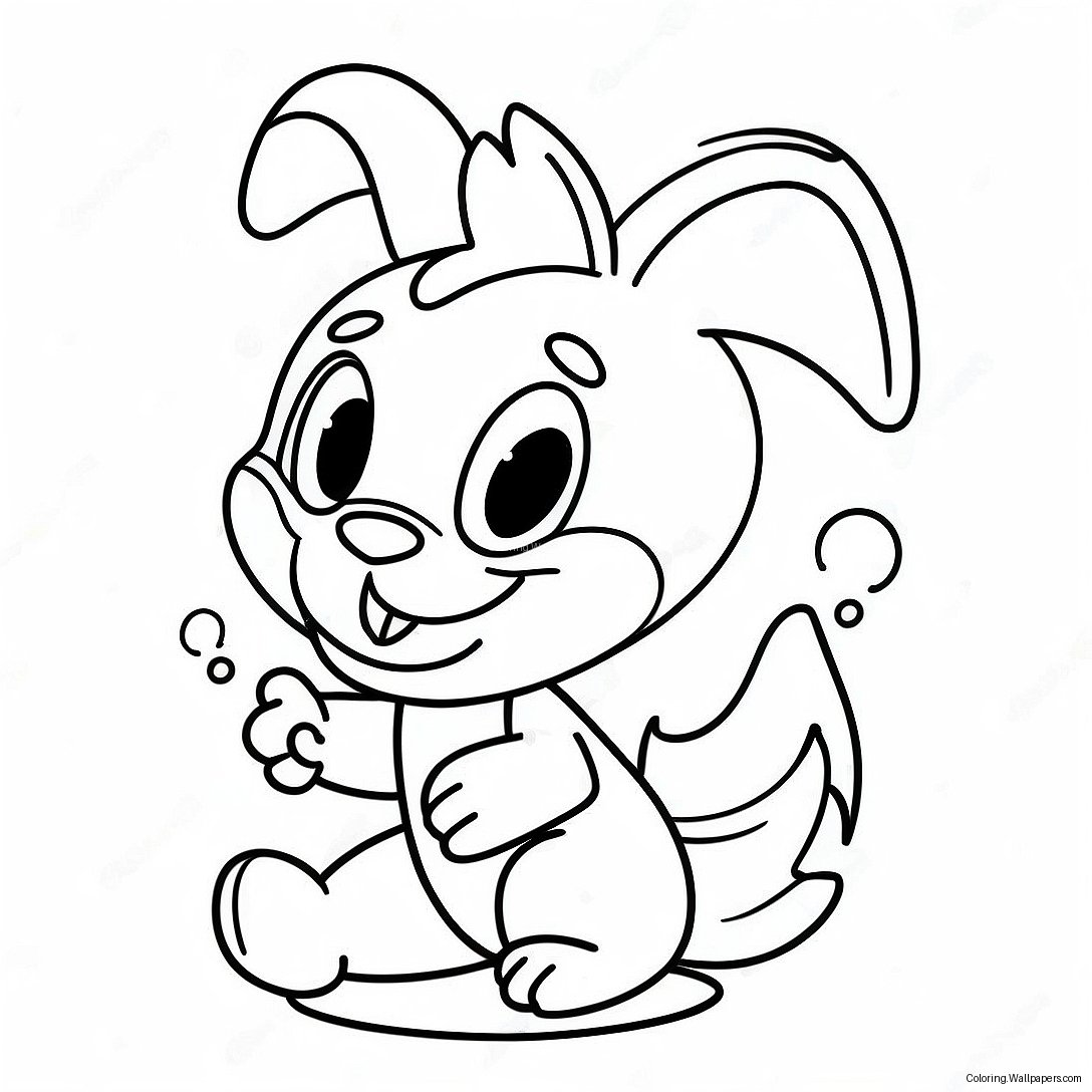 Adorable Baby Looney Tunes Coloring Page 49170