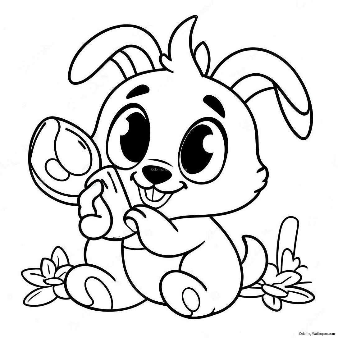 Adorable Baby Looney Tunes Coloring Page 49172