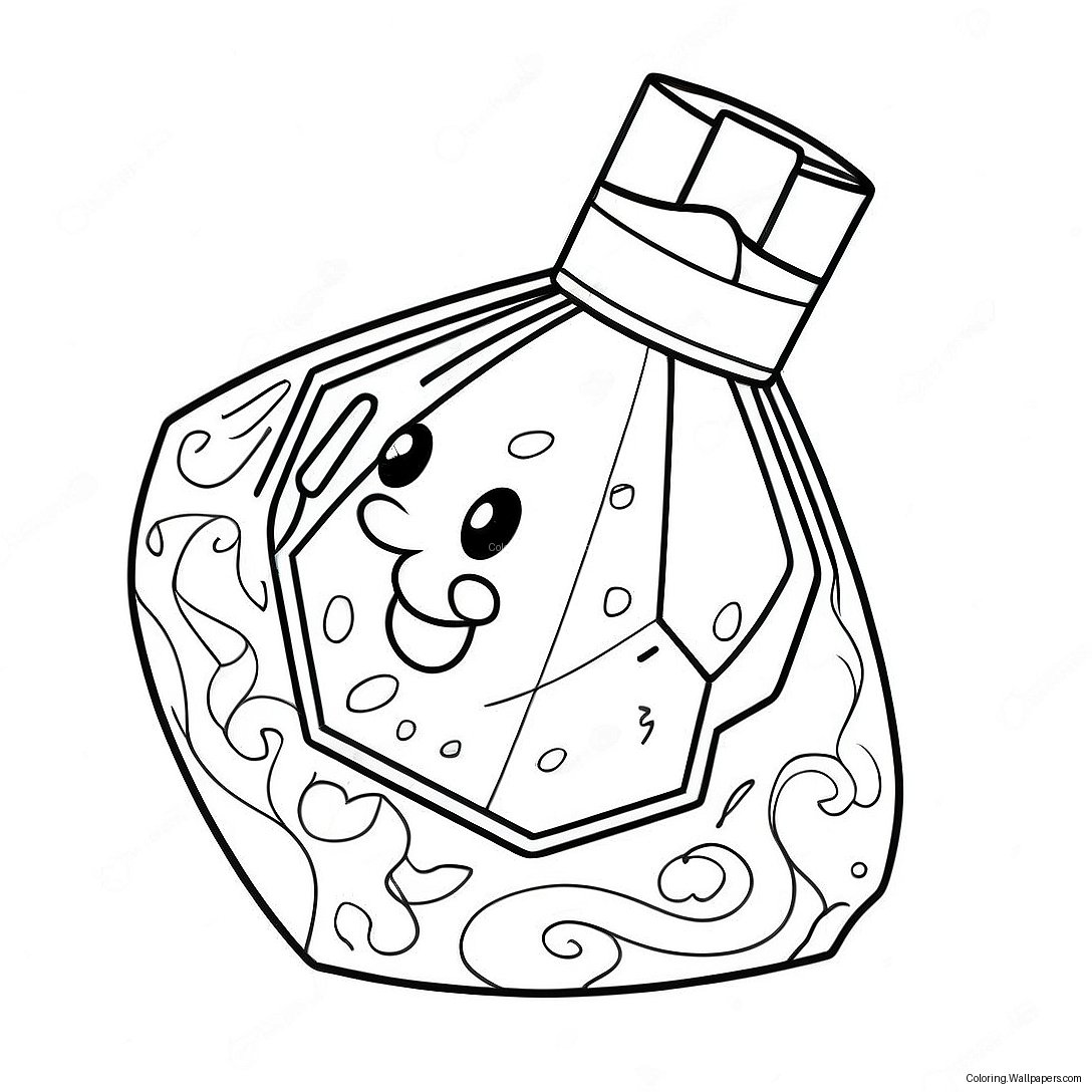 Adorable Hanukkah Dreidel Coloring Page 9349