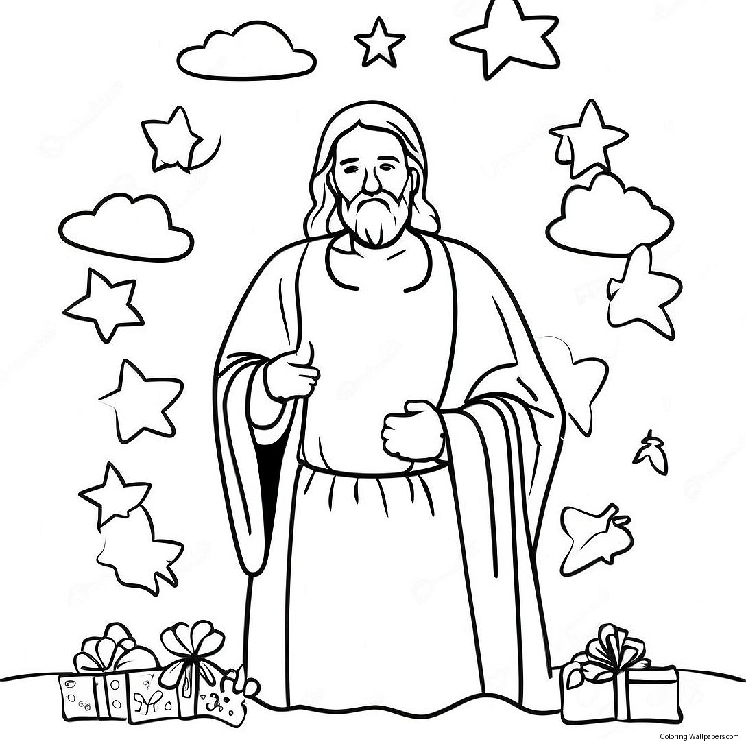 Advent Jesse Tree Coloring Page 54183