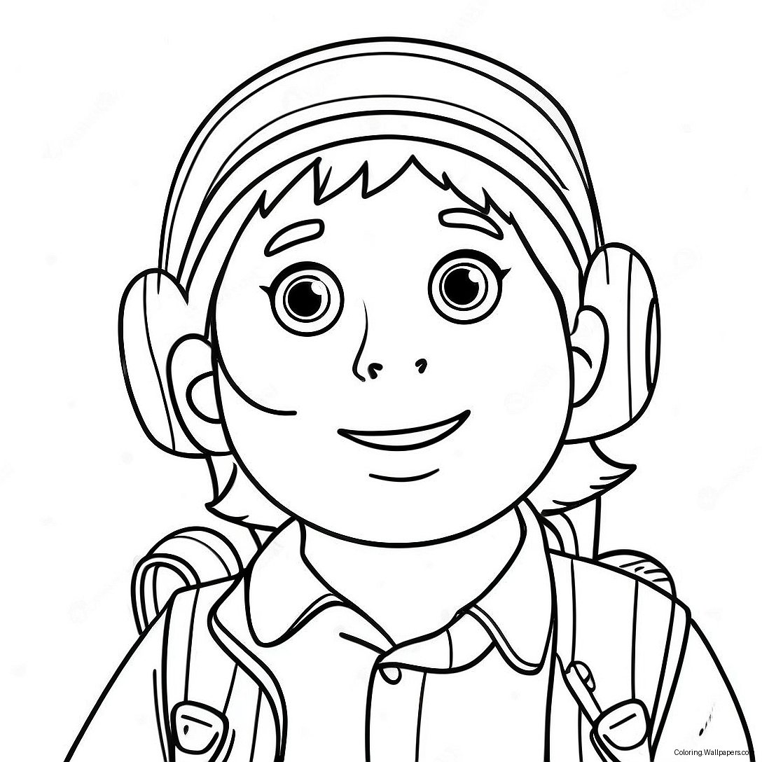 Adventurous Alex Coloring Page 34618