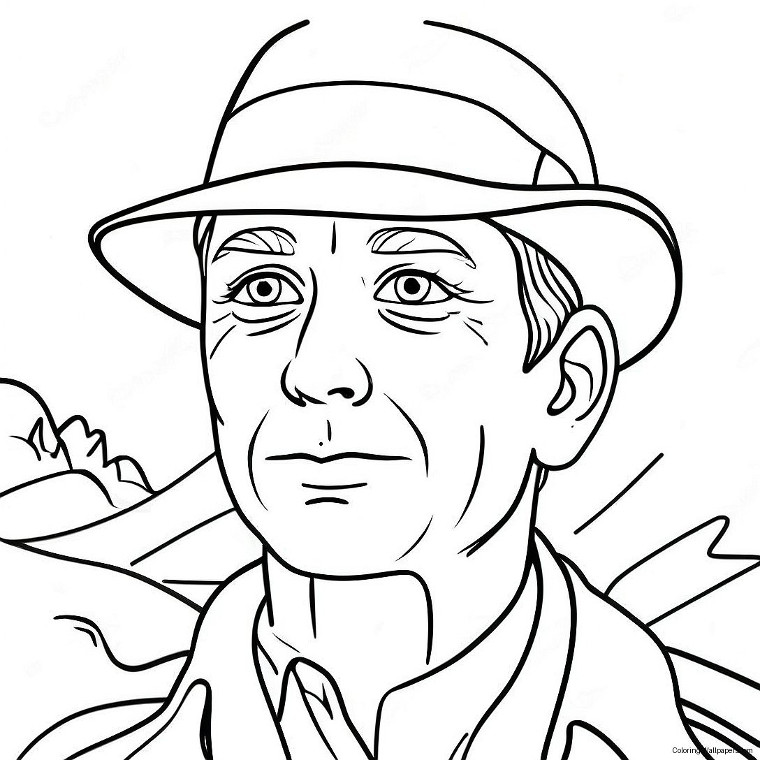 Adventurous Billy Coleman Coloring Page 58353