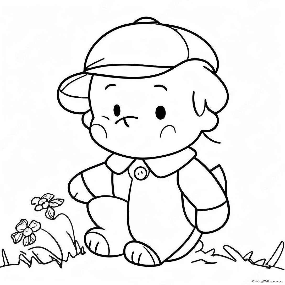 Página Para Colorir Do Aventureiro Christopher Robin 27189