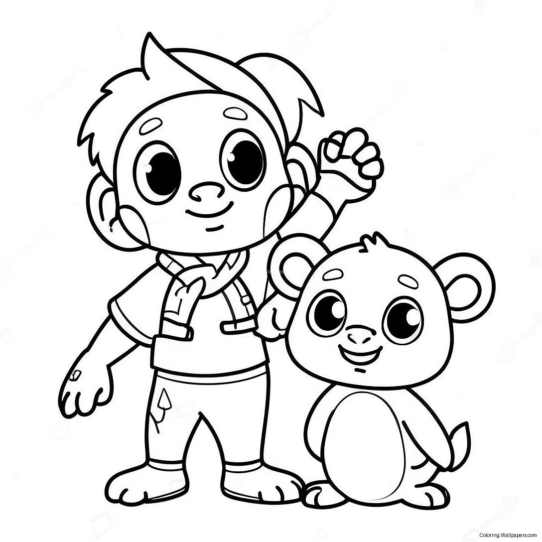 Adventurous Dave And Ava Coloring Page 35193