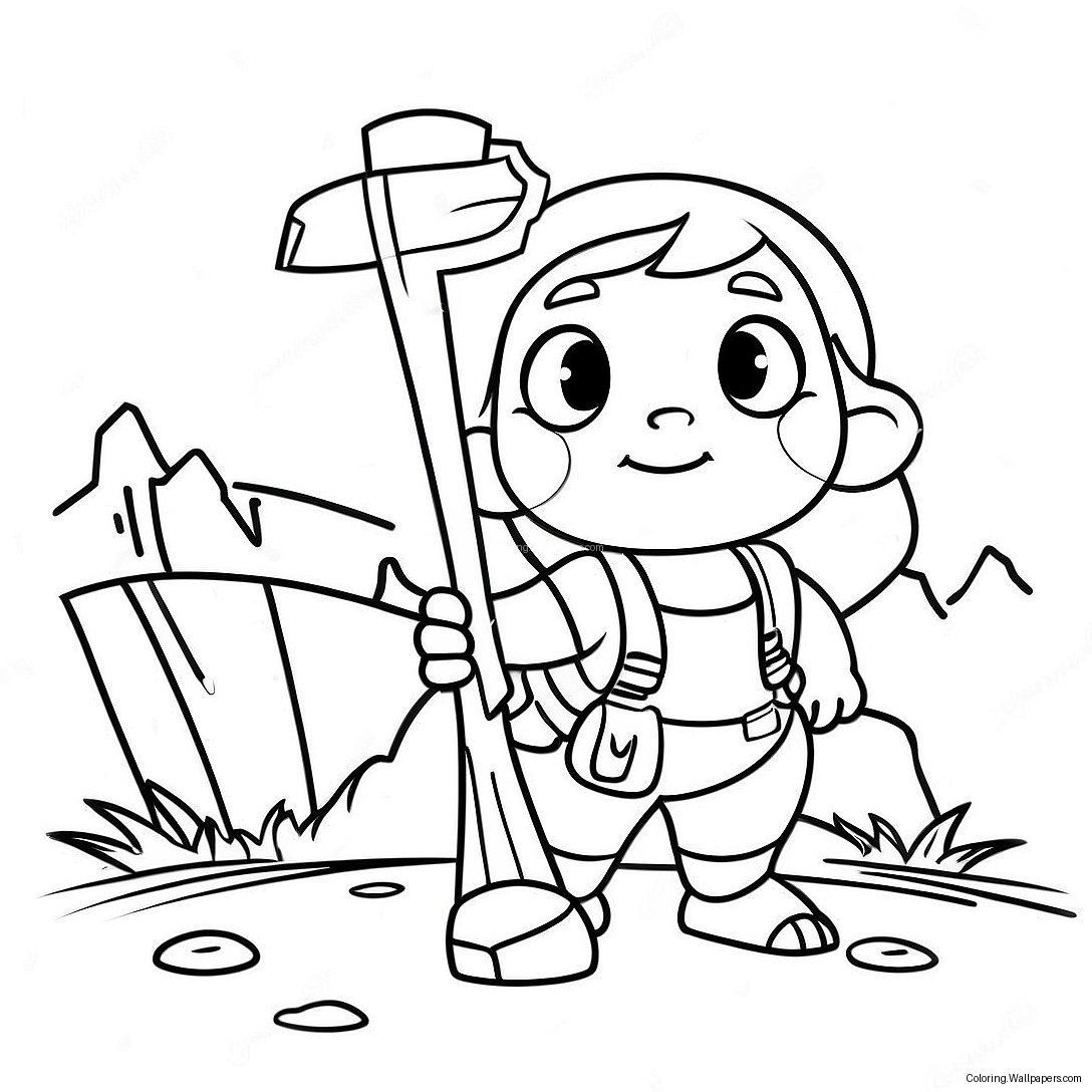 Adventurous Hilda Coloring Page 39546