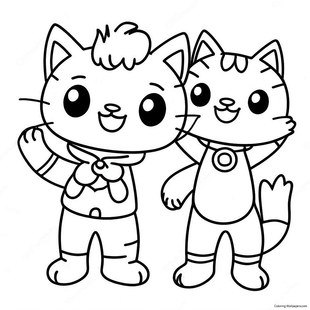 Adventurous Kid-E-Cats Coloring Page 49452