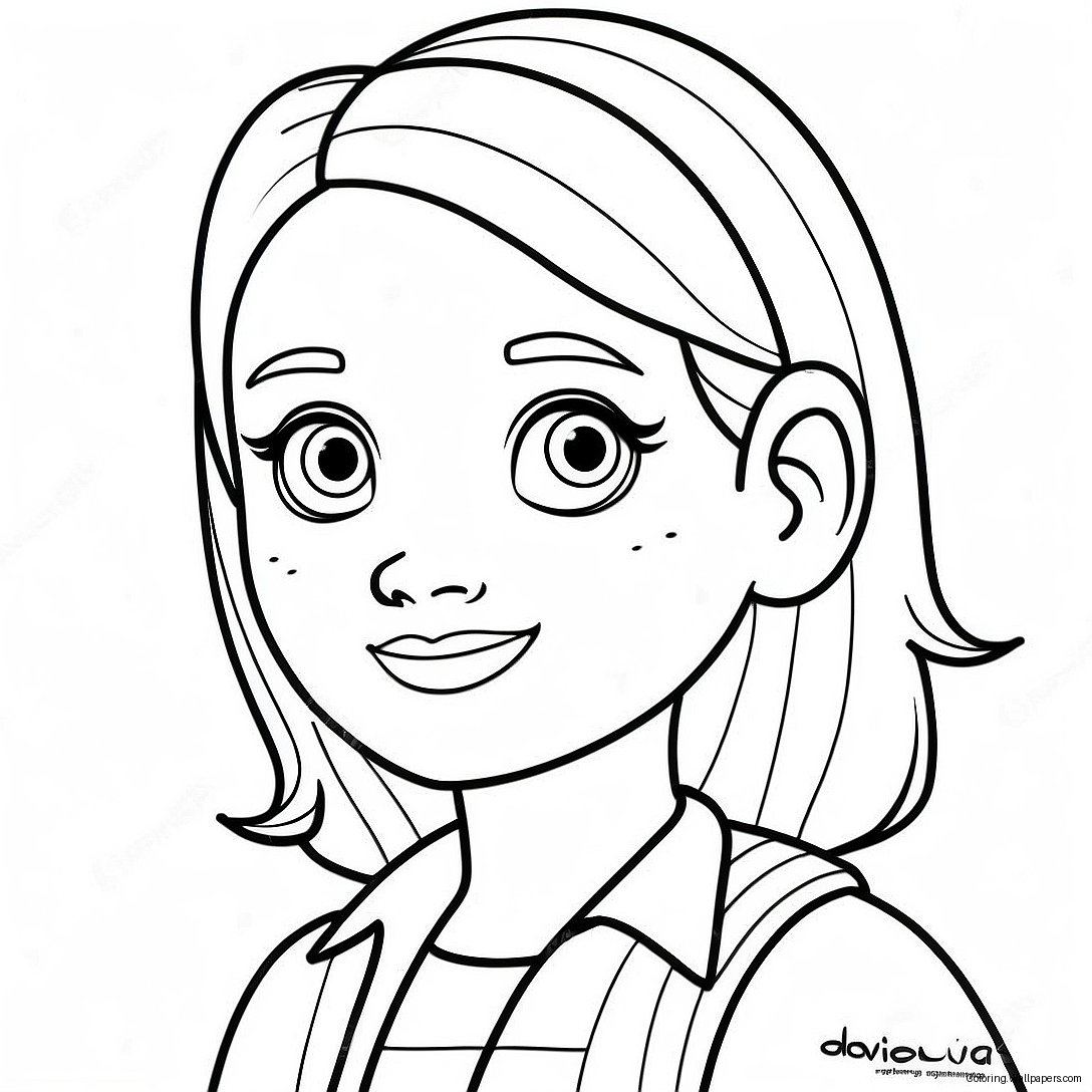 Adventurous Olivia Coloring Page 57887