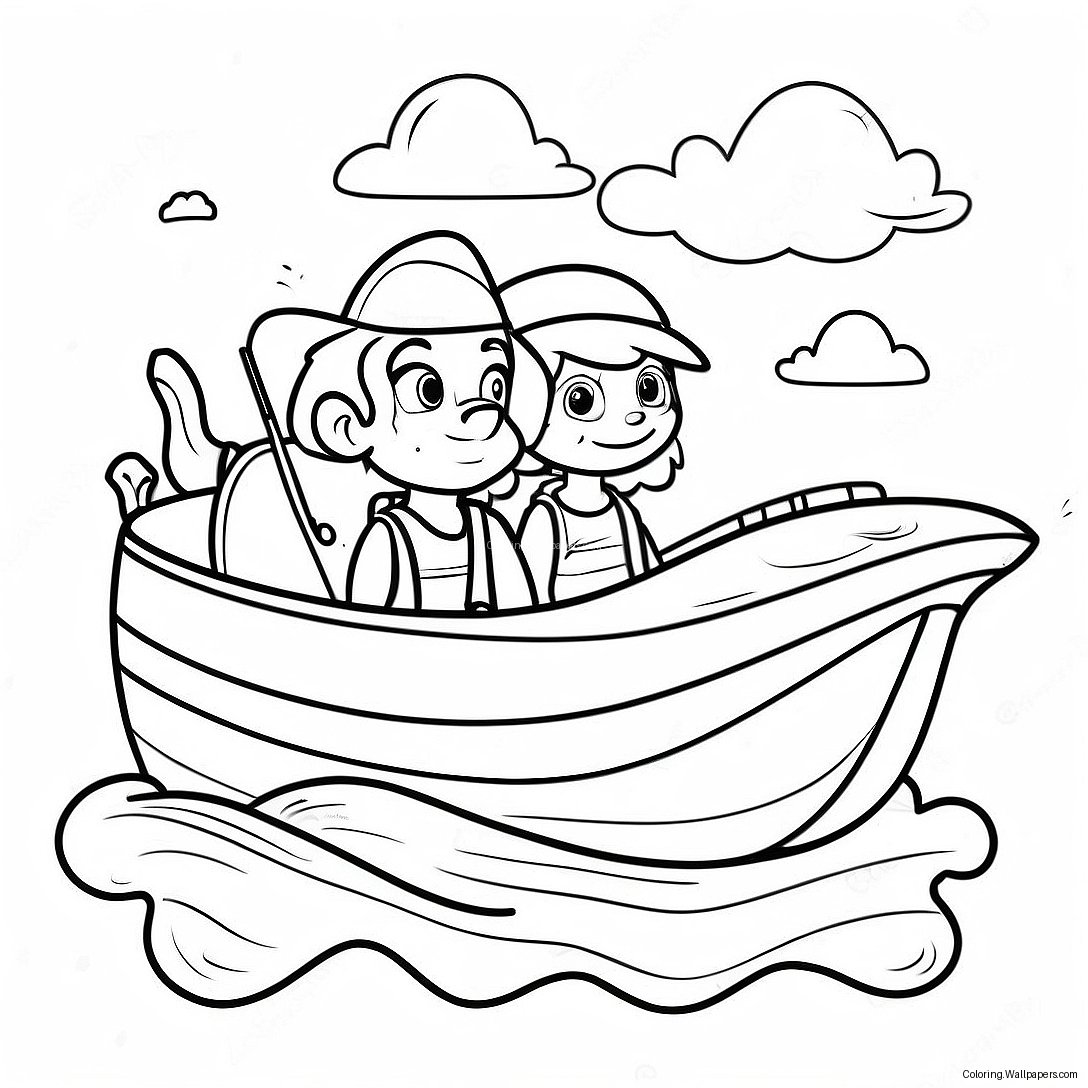 Adventurous Rescue Riders Coloring Page 7357