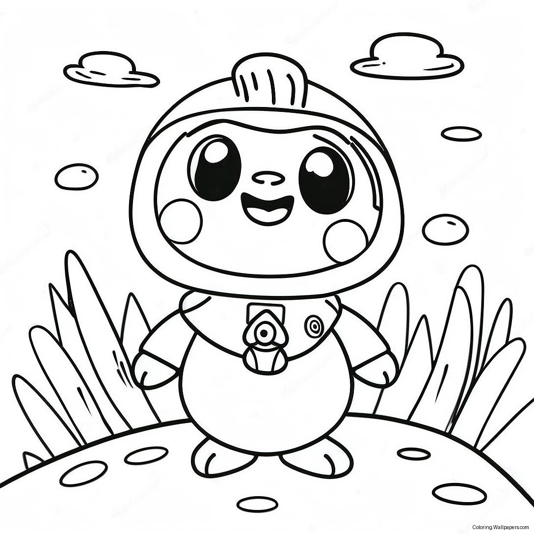 Adventurous Tiny Ping Coloring Page 29529