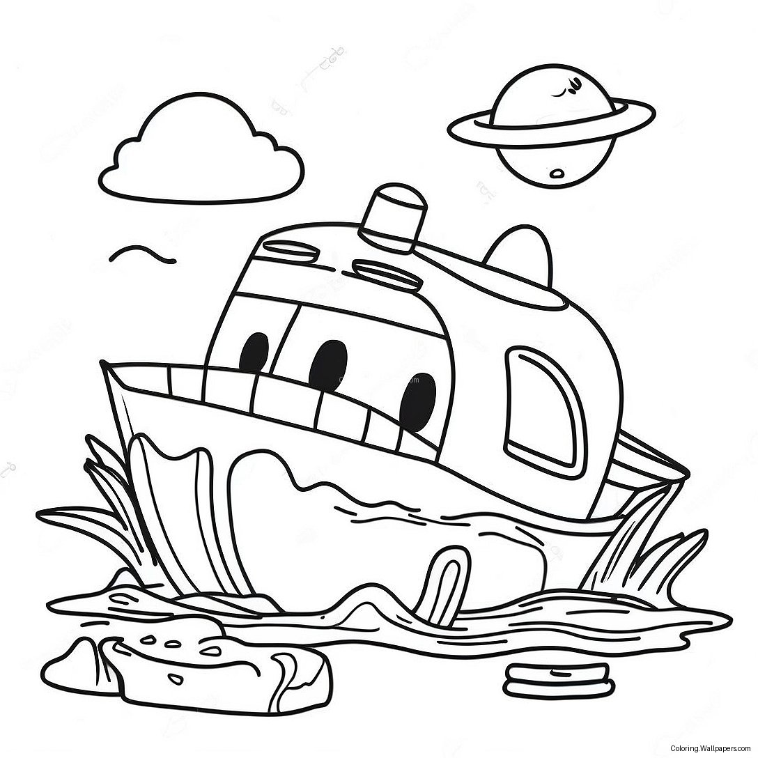 Adventurous Toodles Coloring Page 19083