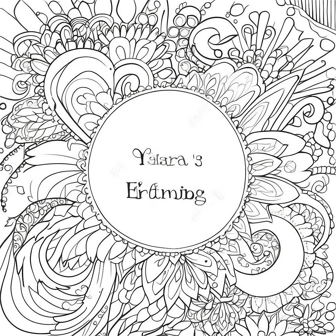 Affirming Words Coloring Page 21436