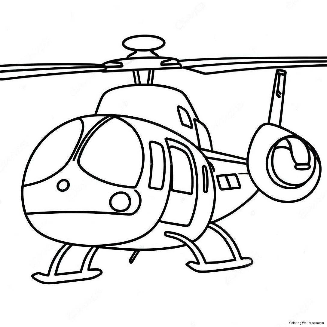 Airbus Helikopteri Värittämissivu 31886