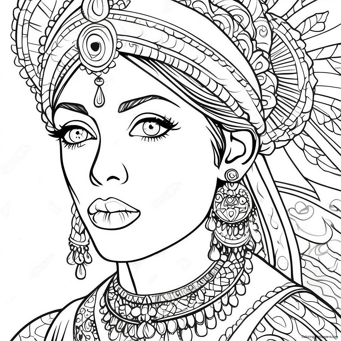 Aish Coloring Page 57225