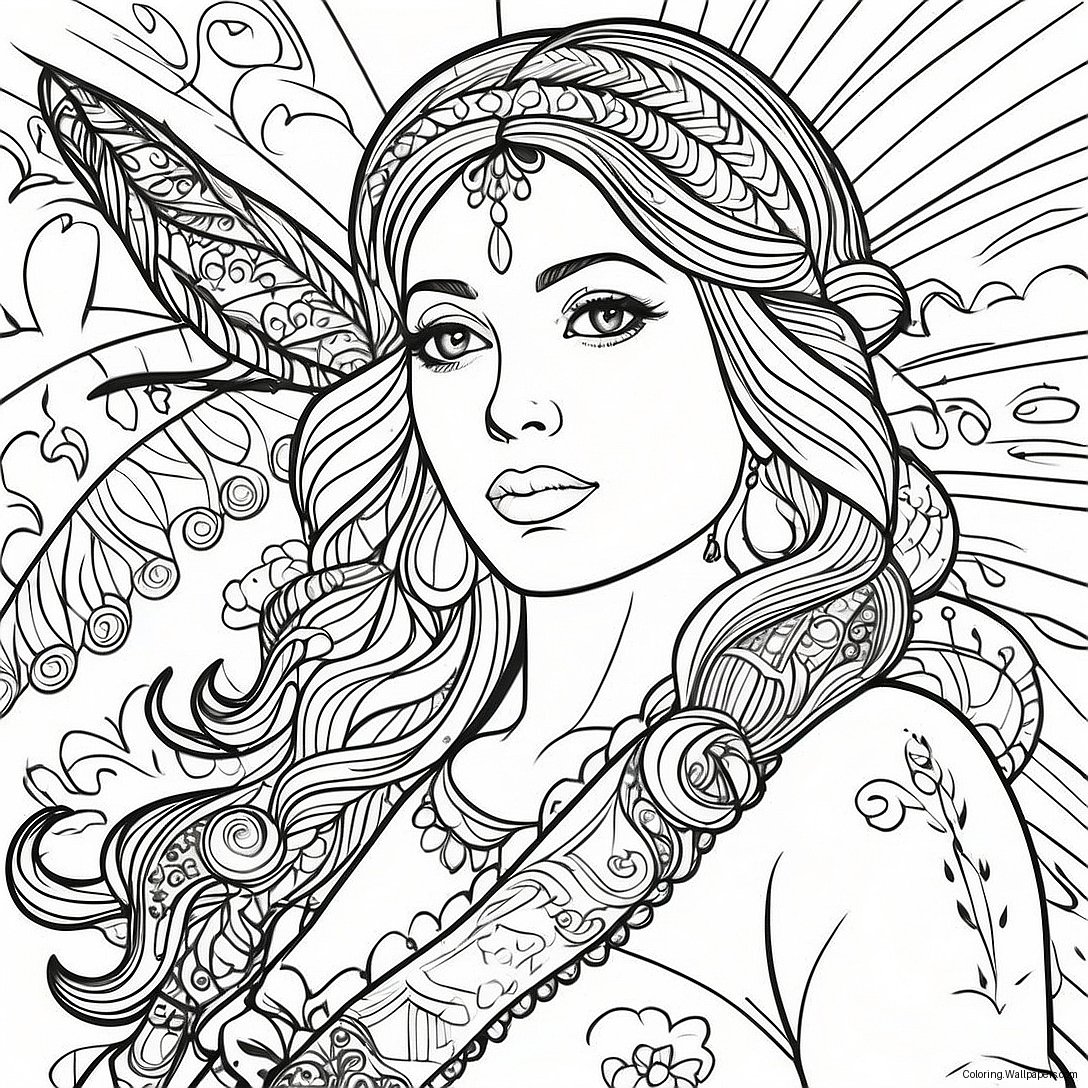 Aish Coloring Page 57226