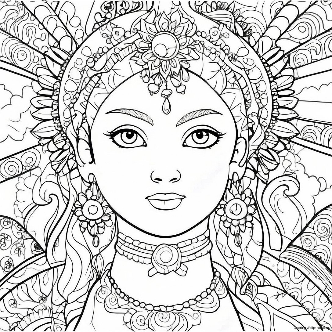 Akaza Coloring Page 15816