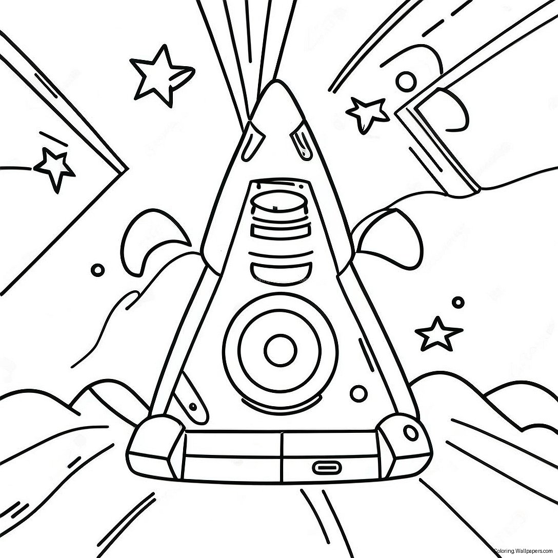 Album Cover Coloring Page 15807