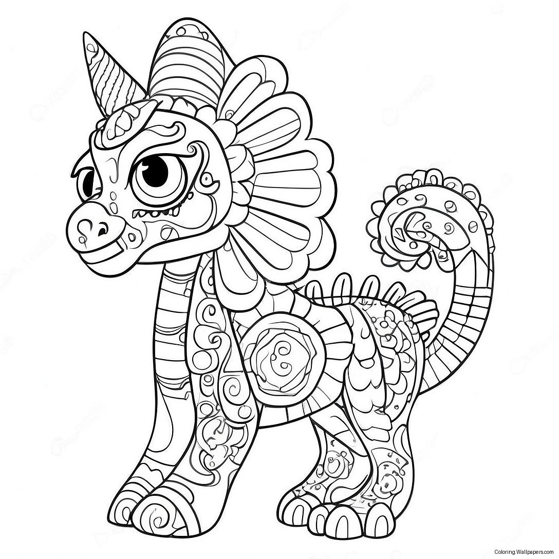 Alebrijes Coloring Page 14683