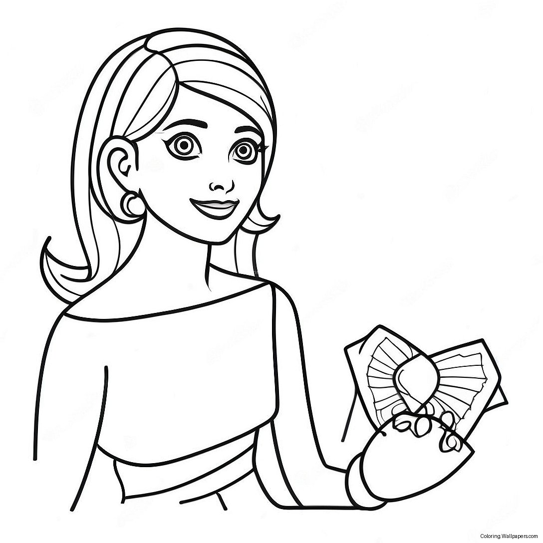 Alexa Coloring Page 57120