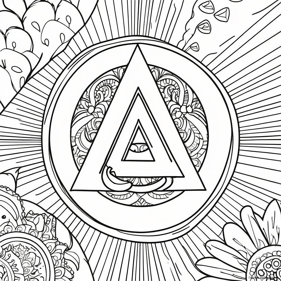 Alpha Und Omega Symbol Ausmalbild 41105