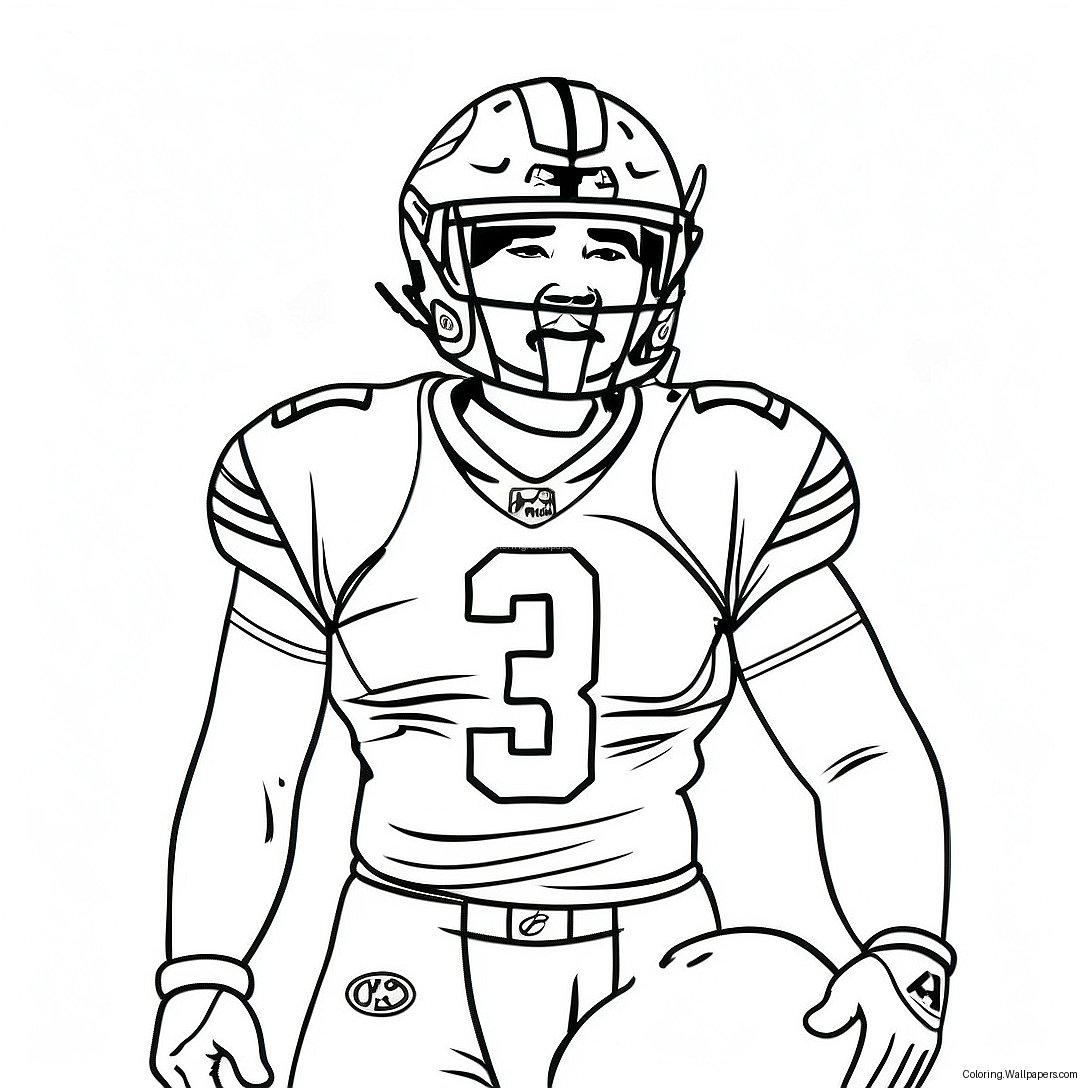 Página Para Colorear De Alvin Kamara 56117