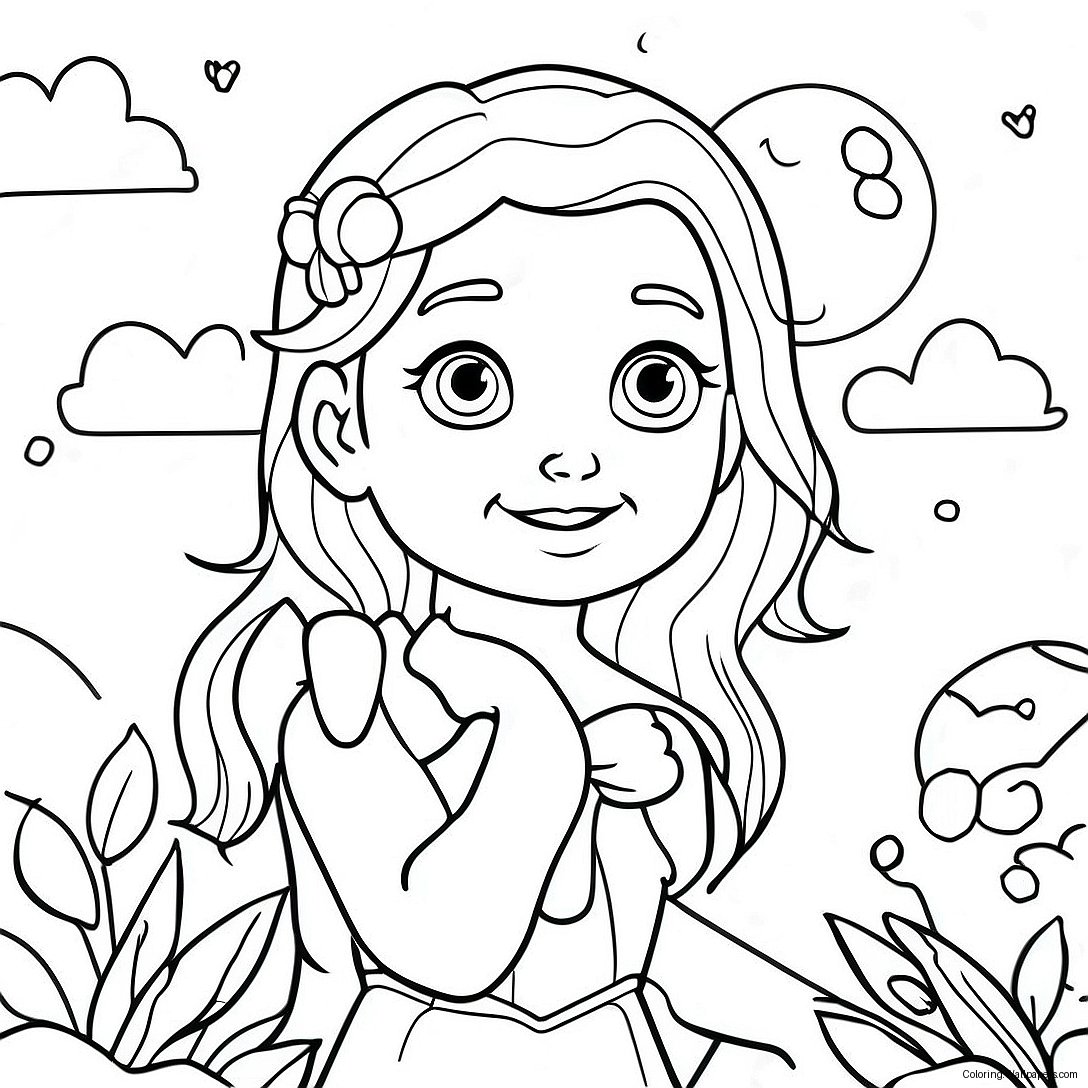 Amity Blight Magical Coloring Page 46078