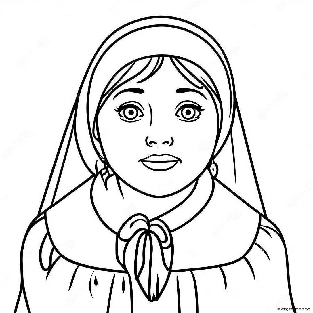 Anastasia Coloring Page 18896