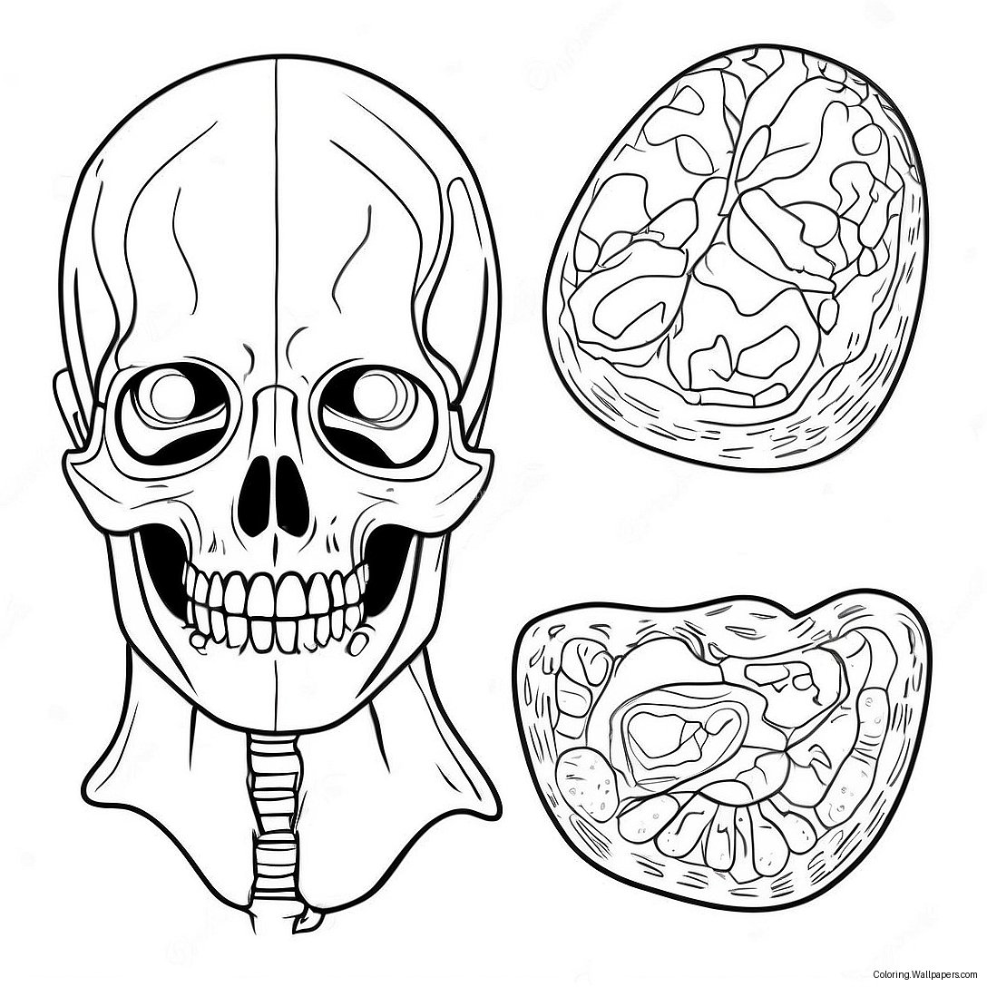 Anatomie Und Physiologie Ausmalbild 29333