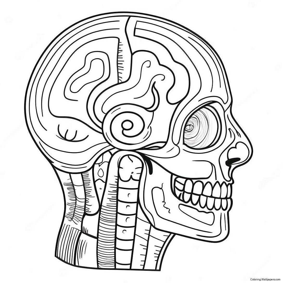 Anatomia Ja Fysiologia Värityssivu 29335