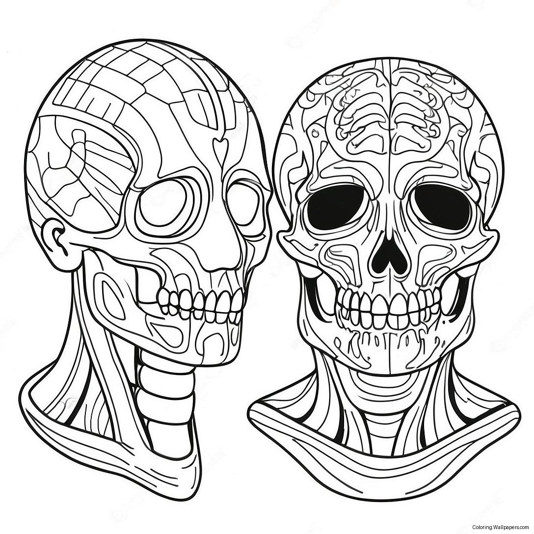 Pagini De Colorat Cu Anatomie 794