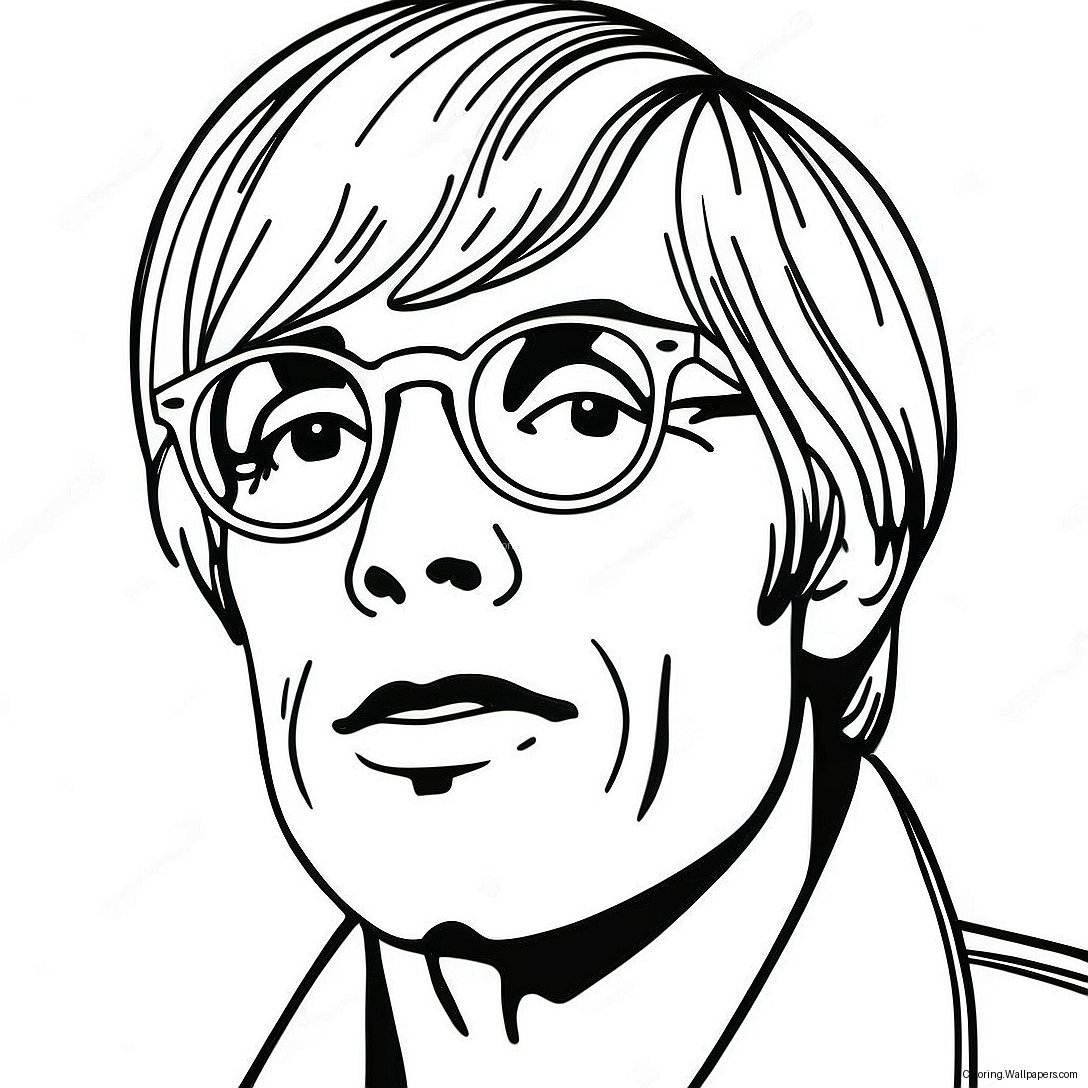 Andy Warhol Coloring Page 14696