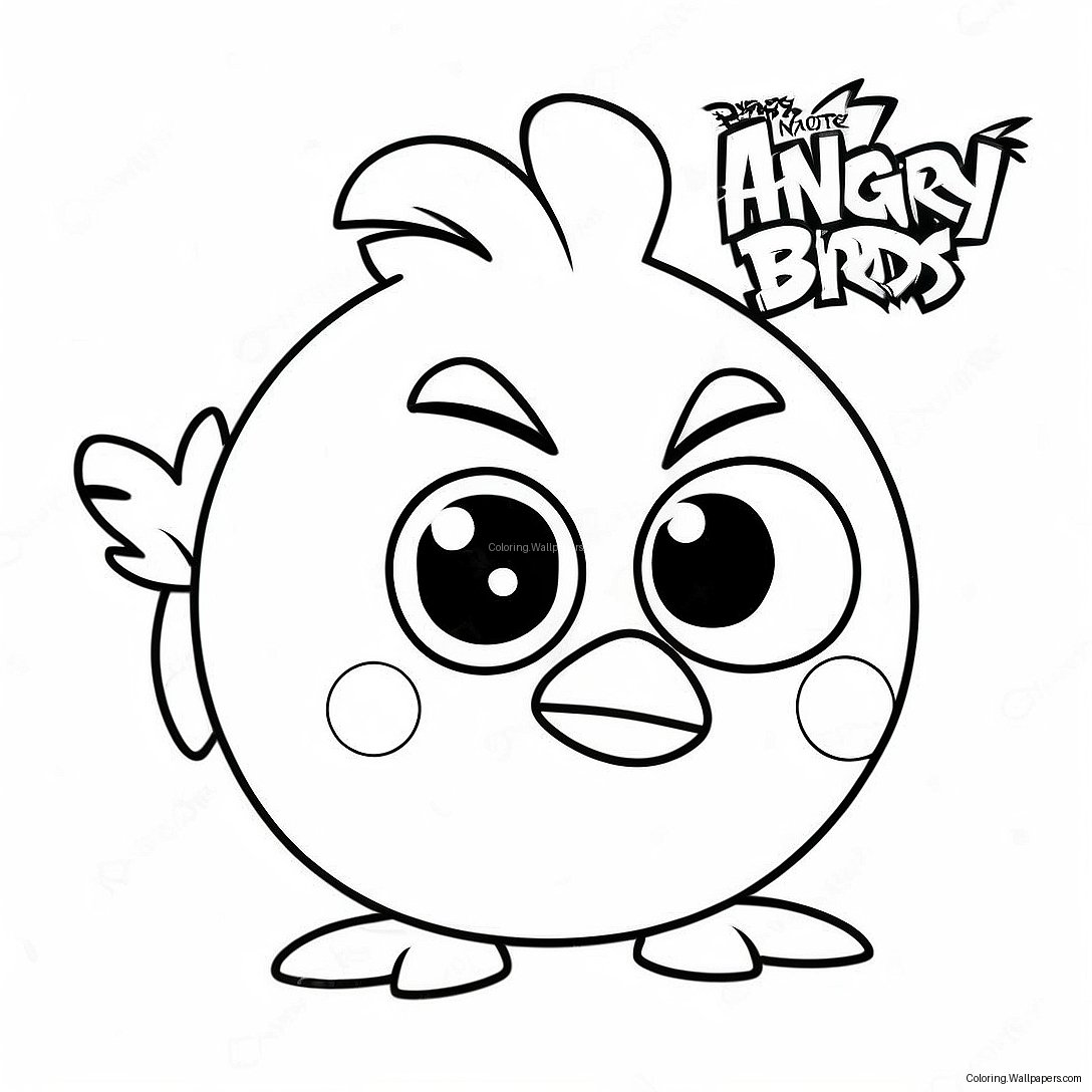 Página Para Colorir Do Filme Angry Birds 19654