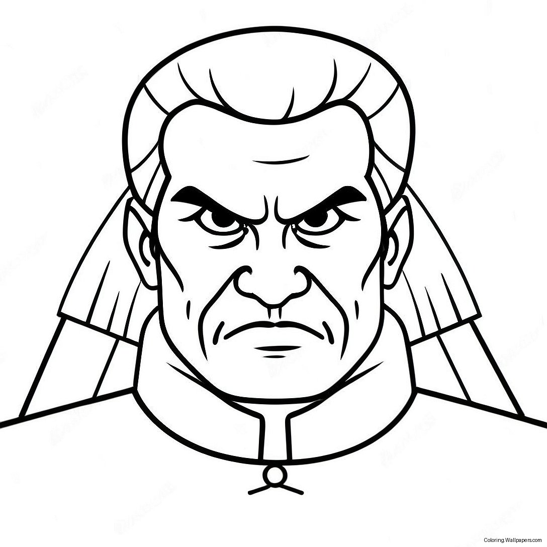 Angry Unforgiving Servant Coloring Page 38929