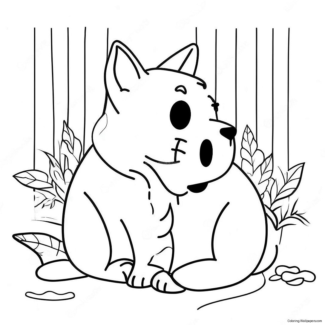 Animal Shelter Coloring Page 39020