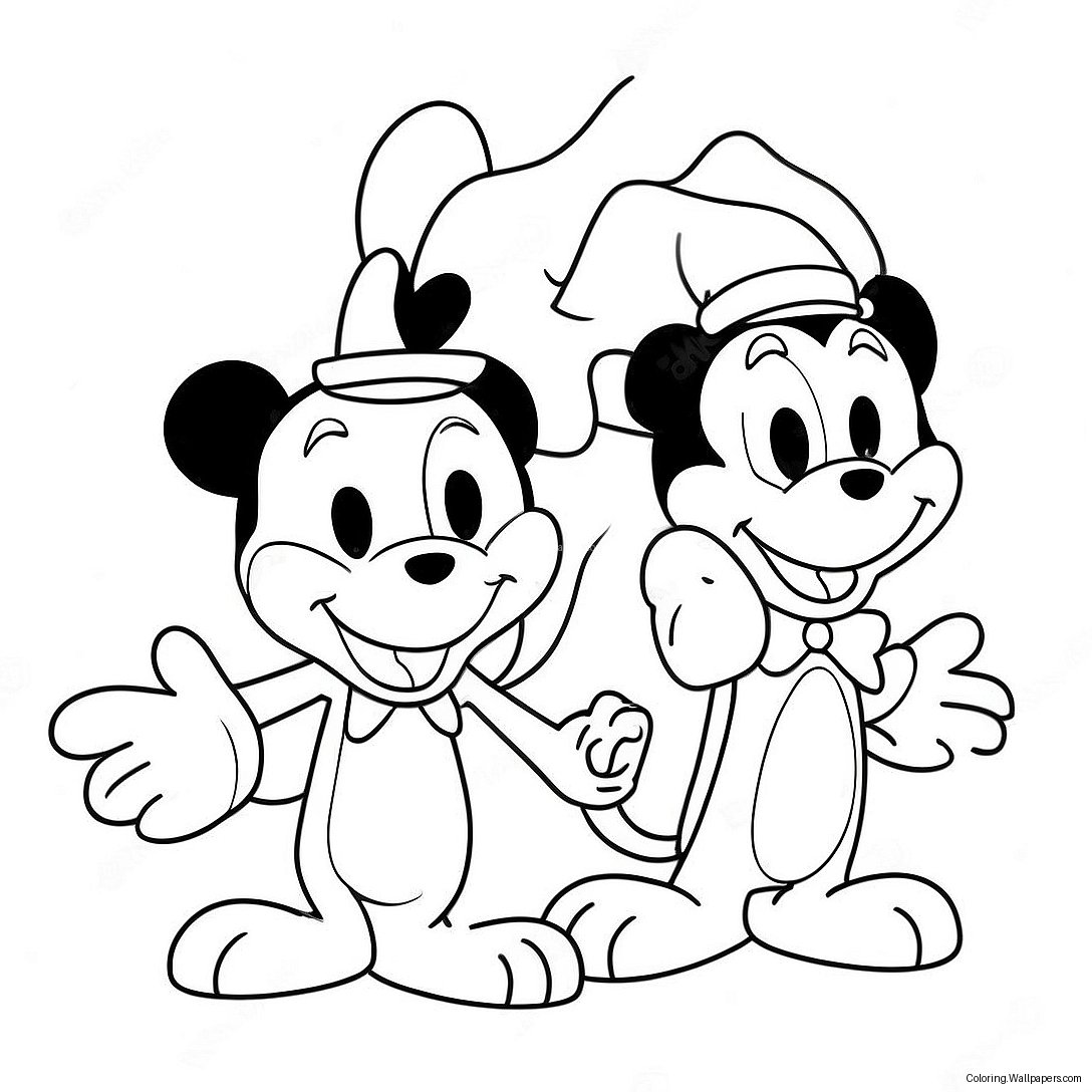 Página Para Colorir Dos Animaniacs 17205