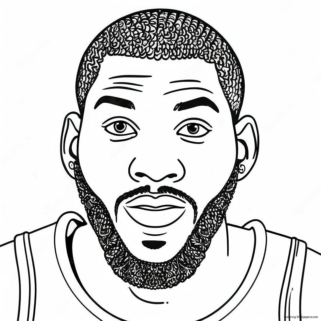 Anthony Davis Coloring Page 28132