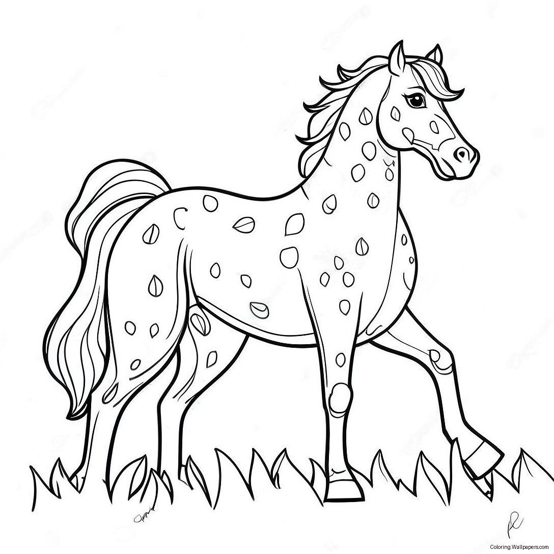 Appaloosa Hest Malebog 32606