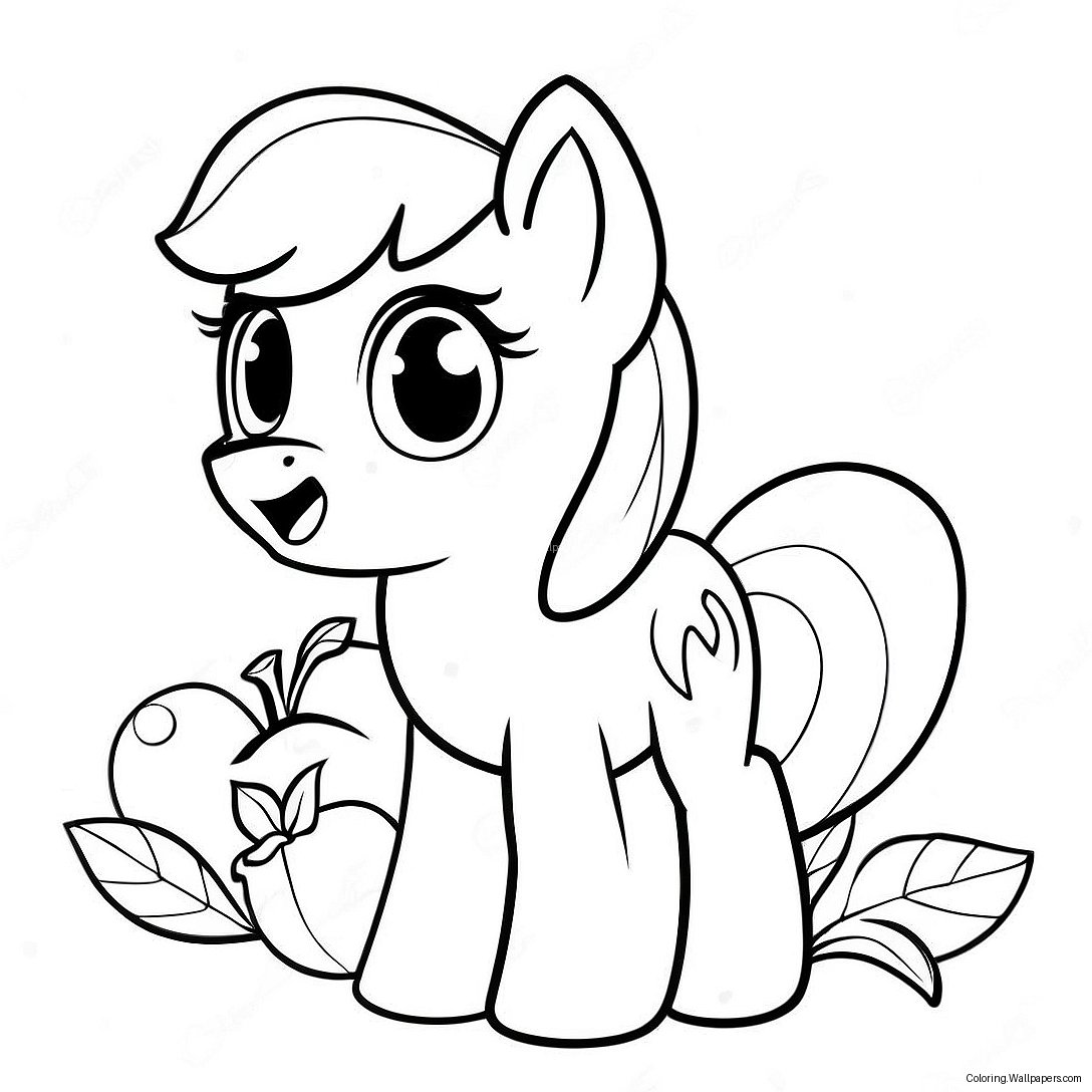 Page À Colorier De Apple Bloom 56966