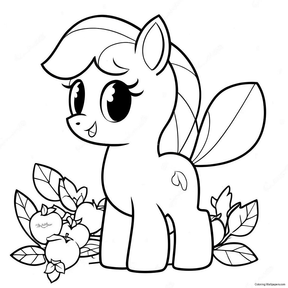 Apple Bloom Coloring Page 56967