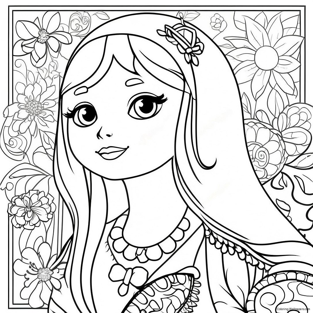 Aria Coloring Page 45701