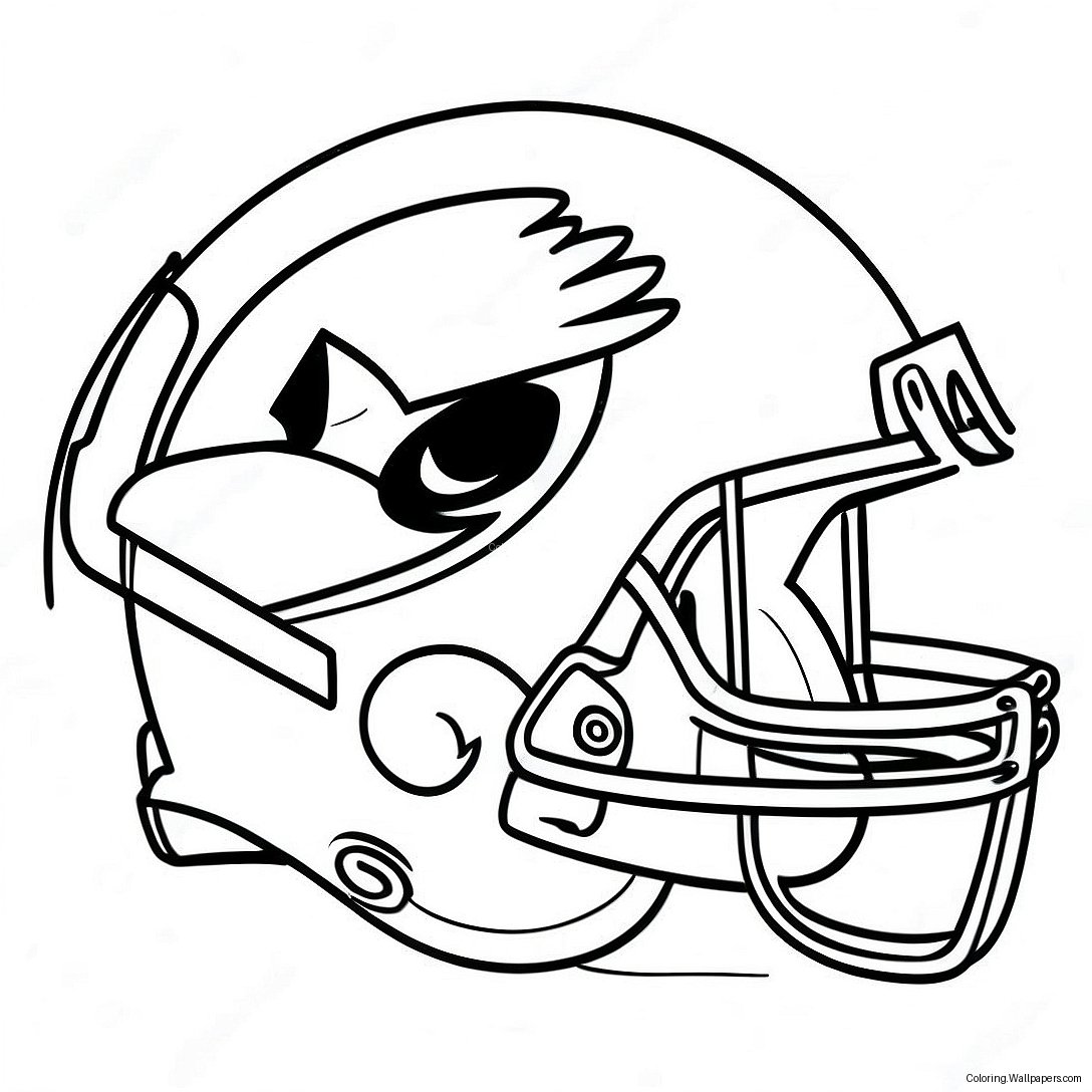 Arizona Cardinals Logo Värityssivu 24090