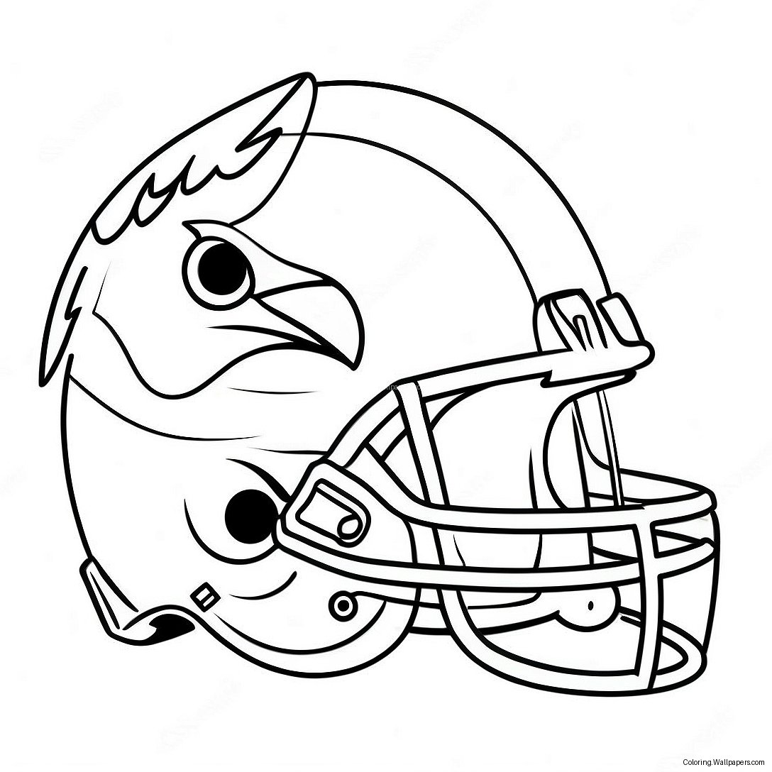 Arizona Cardinals Logo Kleurplaat 24091